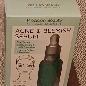 PRECISION BEAUTY ACNE&BLEMISH SERUM SALICYLIC ACID TEA TREE OIL, ALOE VERA 1FLOZ